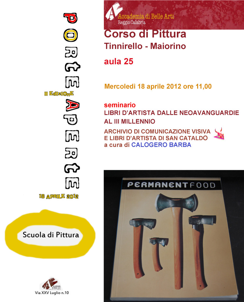 Seminario Accademia di Belle Arti di Reggio Calabria
